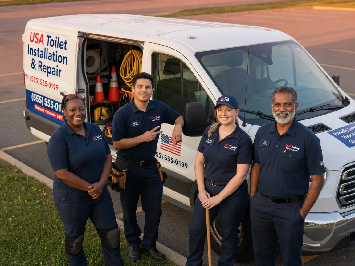 Toilet Installation company in Stafford, TX